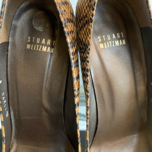 ❌SOLD❌ Stuart Weitzman Tiger Print Stilletos - Picture 6 of 8